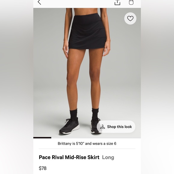 Lululemon Pace Rival Mid Rise Long - Picture 3 of 3